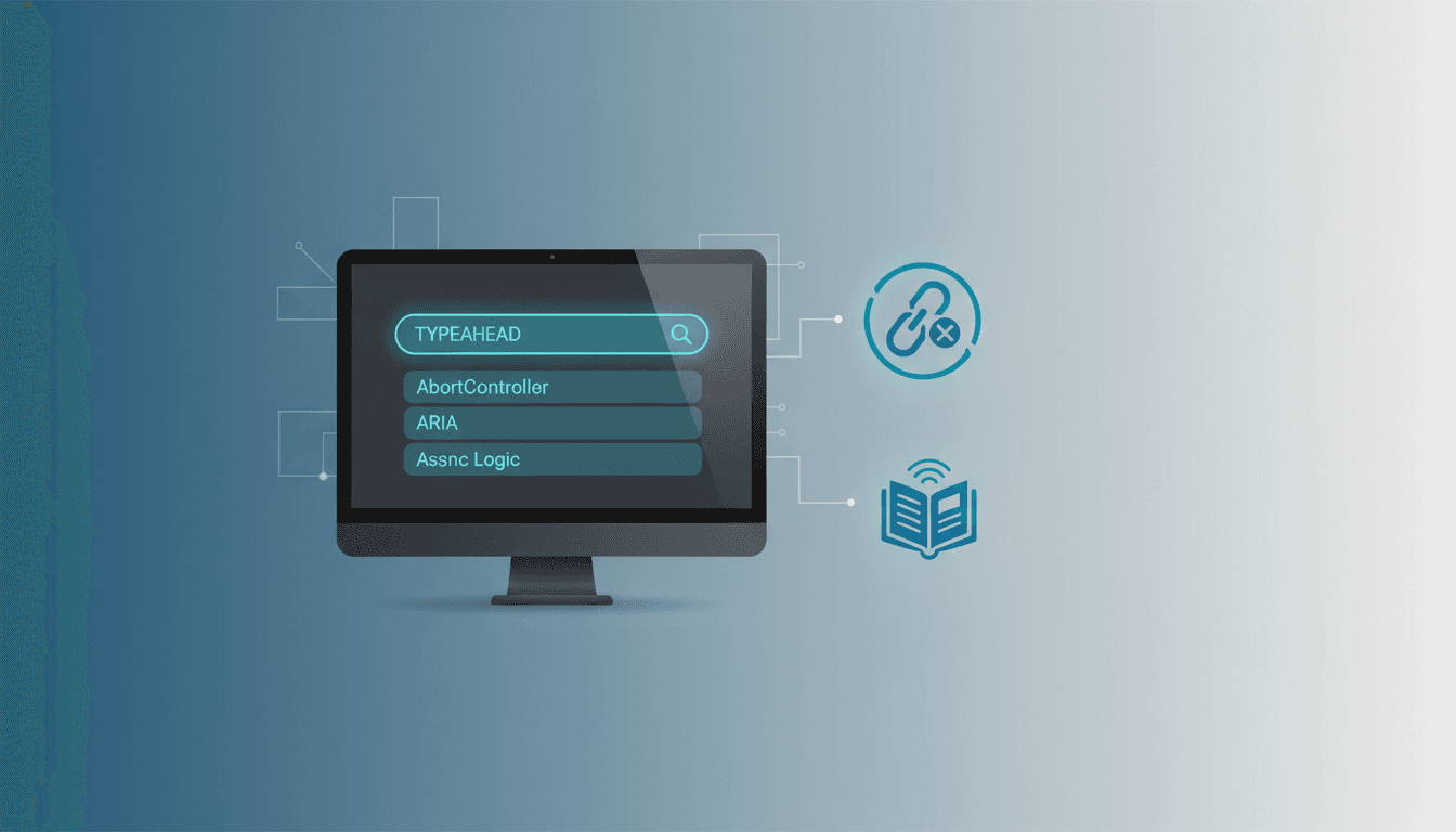 Ace Frontend Typeahead: AbortController & ARIA - enhancing performance and accessibility.