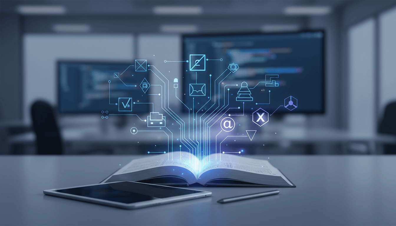Ace tech interviews: Image shows a brain with gears and books, symbolizing strategic preparation beyond rote memorizatio