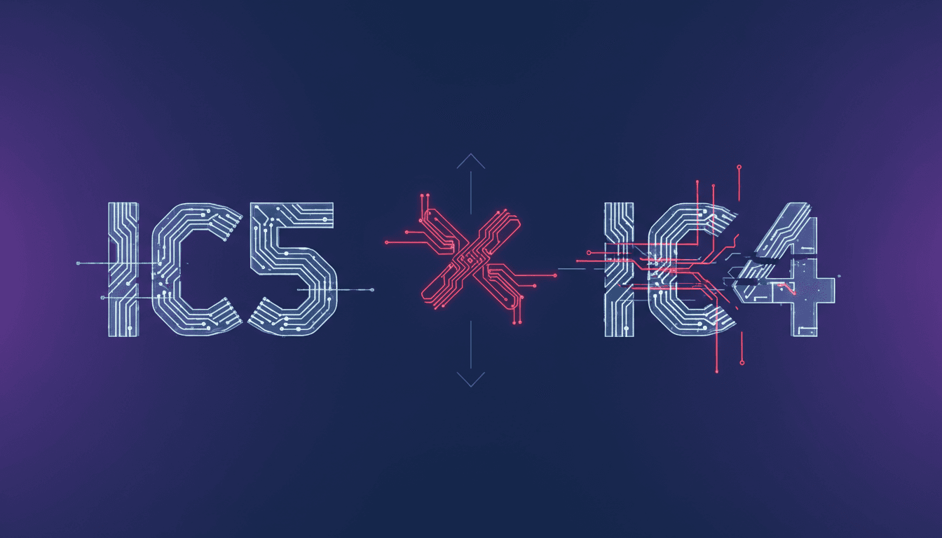 IC4 vs. IC5 system design: a comparison highlighting common, incorrect approaches.