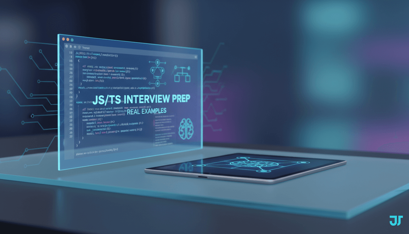 JS/TS interview prep: real-world code examples and effective strategies.
