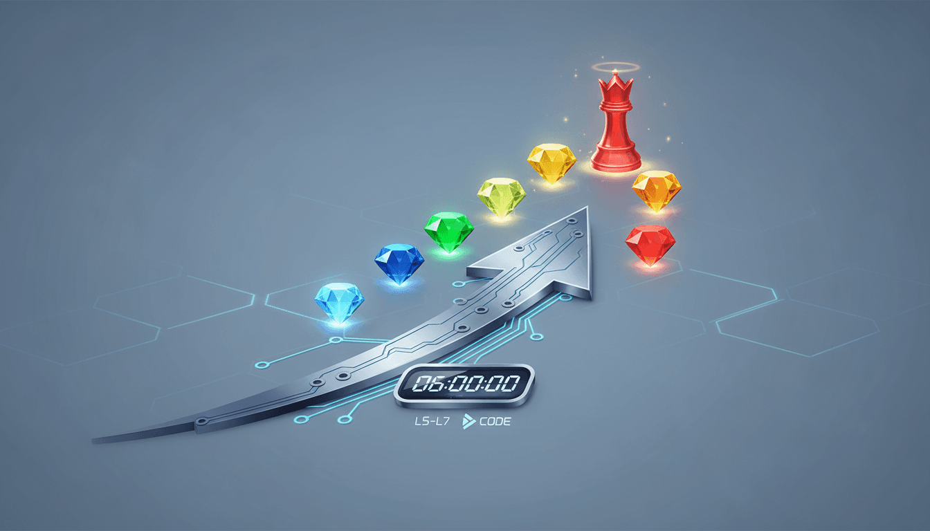 Level up: 6-month plan to crush L5-L7 engineering interviews.