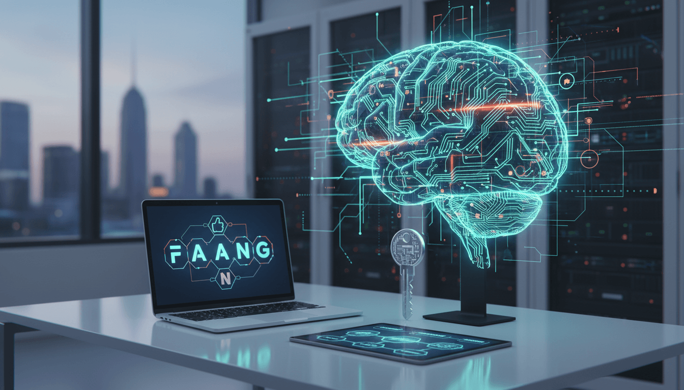 No-BS guide to cracking FAANG interviews: laptop, code, and determined focus.