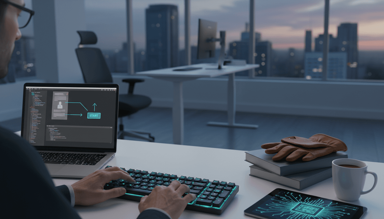 Transitioning to a coding career: a visual metaphor for leaving an old path and embracing a new tech journey.